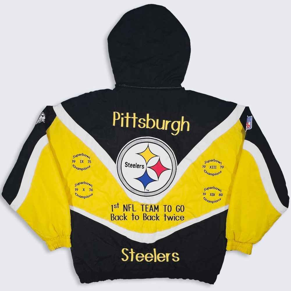 Pittsburgh Steelers Vintage 90s Apex One Puffer Jacket